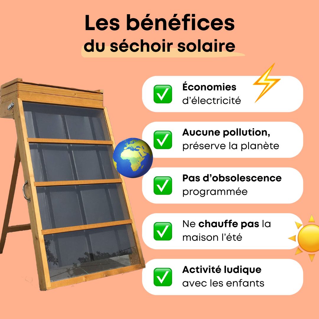 Solar dryer: dehydrate your food using the sun's energy ☀️
