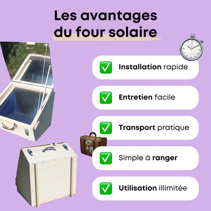 Solar oven: cook your dishes with the energy of the sun ☀️ 