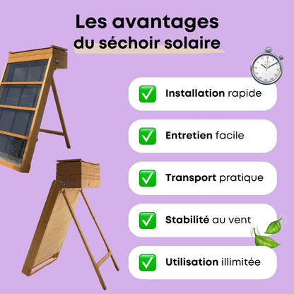 Séchoir solaire : déshydrater vos aliments grâce à l'énergie du soleil ☀️